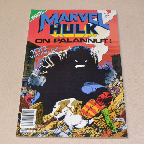 Marvel 12 - 1990 Hulk